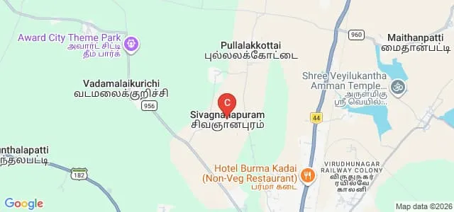 Kamaraj College of Engineering and Technology, Virudhunagar Map
