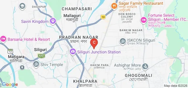 Munshi Premchand Mahavidyalaya, Siliguri Map