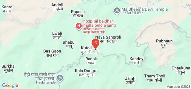 Government Degree College, Jainti Map