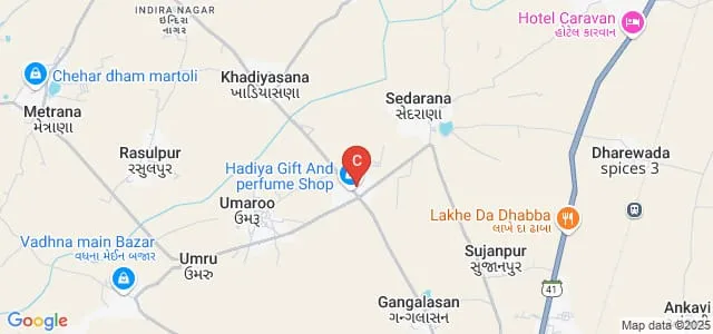 Dawood Haji Suleman Moose Jafari College of Science and Technology, Sidhpur Map