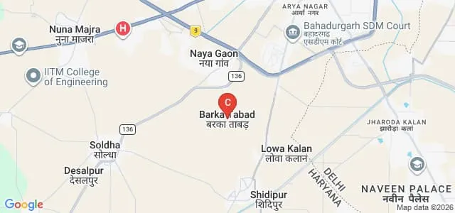 Delhi Technical Campus, Bahadurgarh Map