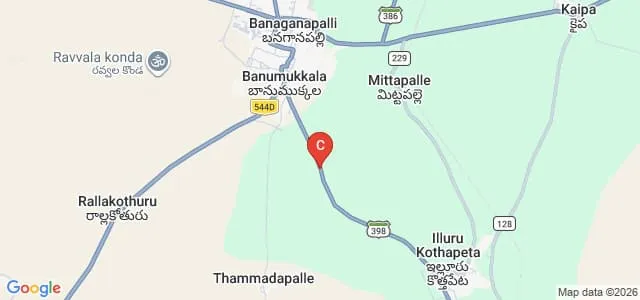 SVB Government Degree College, Kurnool Map