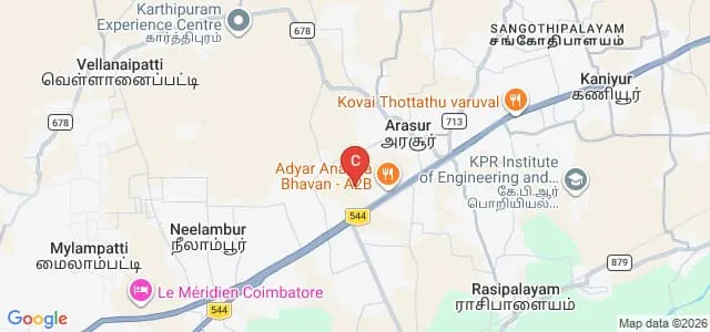 Maharaja Arts and Science College, Coimbatore Map