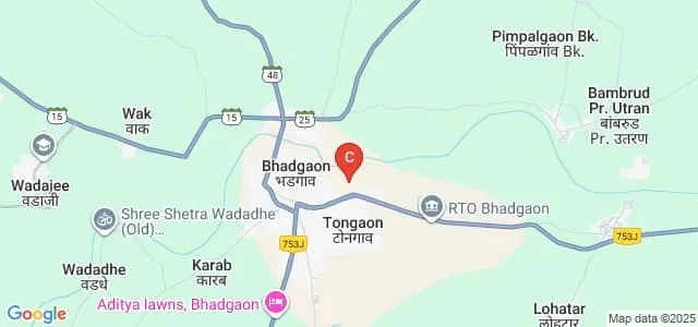 Sau Rajnitai Nanasaheb Deshmukh Arts Commerce and Science College, Bhadgaon Map