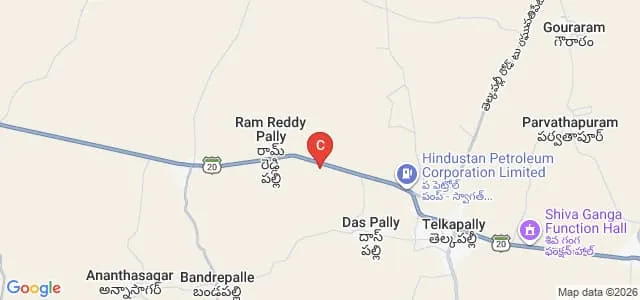 CLR College of Education, Mahabubnagar Map