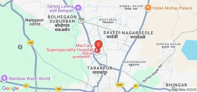 St Monica Junior College of Education, Ahmednagar Map