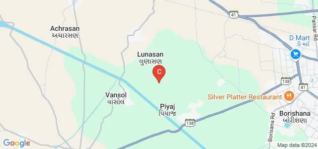 Ananya School of Nursing, Kalol Map