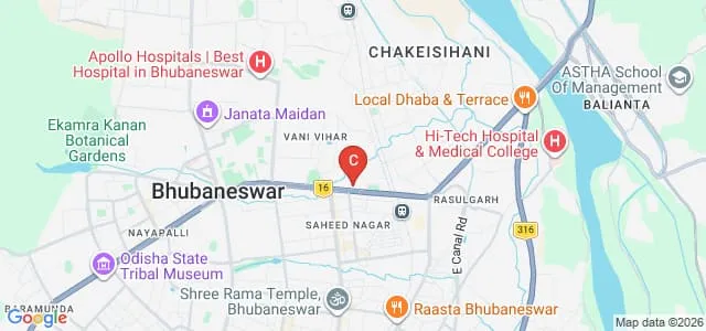 University Law College, Utkal University, Bhubaneswar Map
