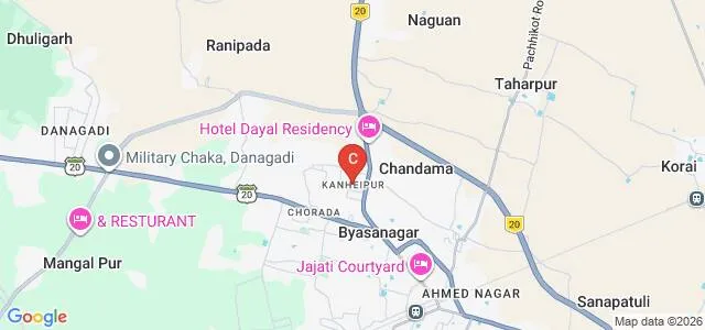 Vyasanagar Autonomous College, Jajpur Map