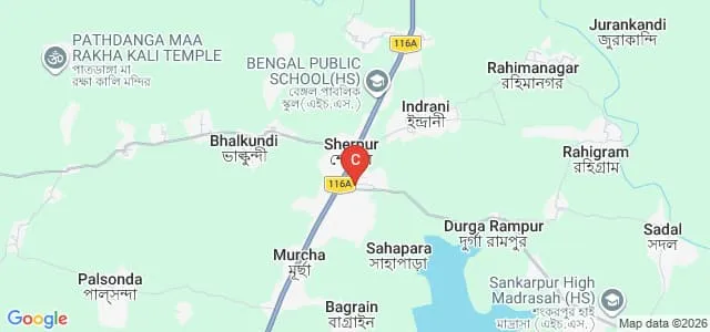 Syed Muztoba Ali College of Education, Murshidabad Map