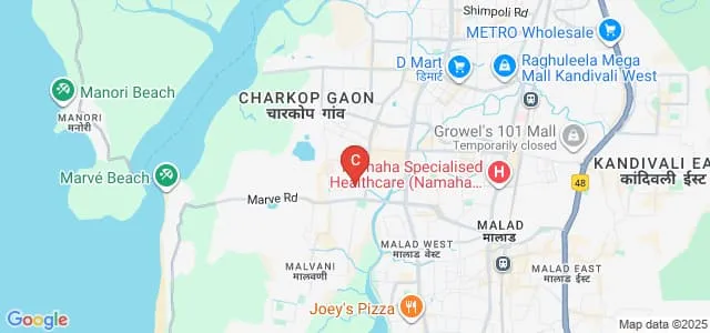 Atharva Institute of Management Studies, Malad Map