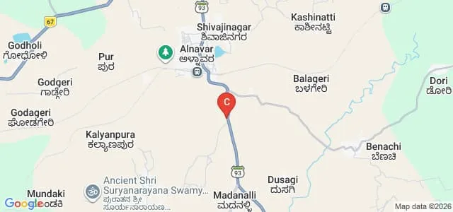 Government First Grade College, Dharwad Map