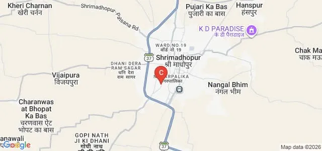Mahatma Gandhi TT College, Shrimadhopur Map