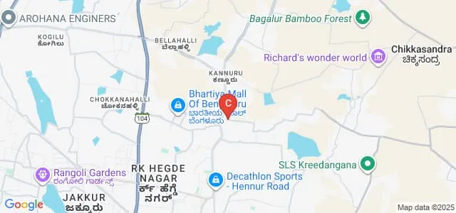 United International Business School, Bangalore Map