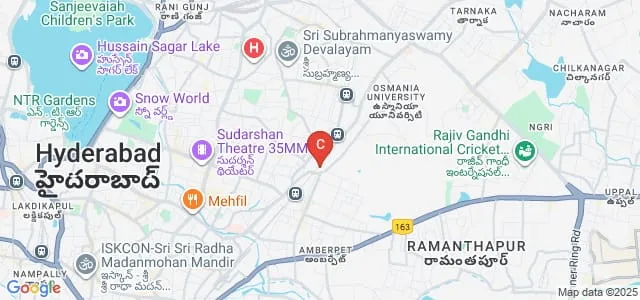 AMS School of Informatics, Hyderabad Map