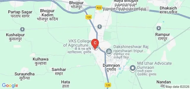 Veer Kunwar Singh College of Agriculture, Dumraon Map