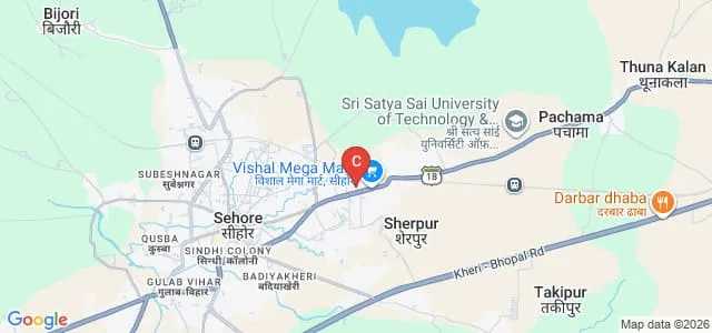 Swami Vivekanand College of Professional Studies, Sehore Map