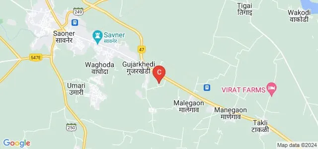 Revnath Choure College, Saoner Map