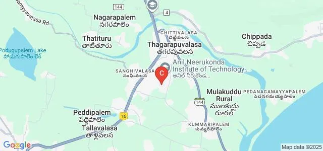 Anil Neerukonda Institute of Dental Sciences, Vishakapatnam Map