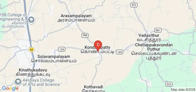 Sri Eshwar College of Engineering, Coimbatore Map