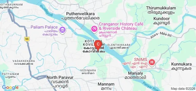 HDPY College of Education, Ernakulam Map