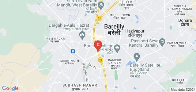 ACME Institute of Management Technology, Bareilly Map