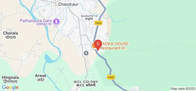 Government College of Engineering, Chandrapur Map