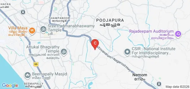College of Dairy Science and Technology, Thiruvananthapuram Map