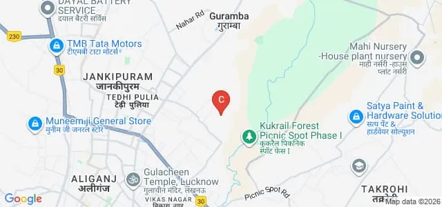 Film Institute of eMITS, Lucknow Map