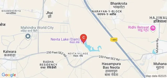Xavier Institute of Management and Informatics, Jaipur Map