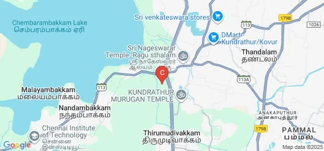 Madha Dental College and Hospital, Kundrathur Map