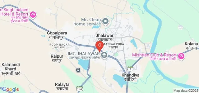 Eklavya College, Jhalawar Map