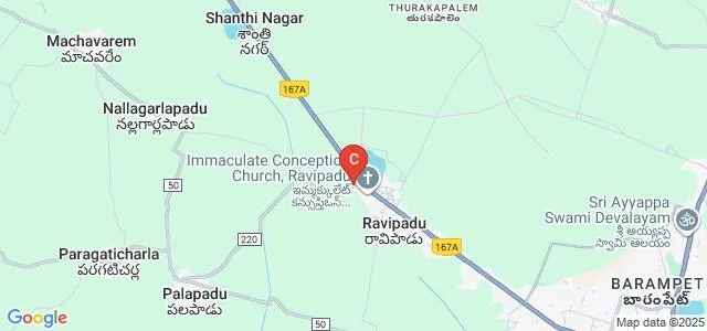 Nandamuri Basavatarakam and Nallapati Venkateswarlu Chowdary College, Guntur Map