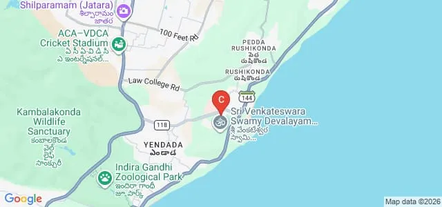 GITAM School of Business, Visakhapatnam Map