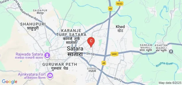 Karmaveer Bhaurao Patil College of Engineering, Satara Map