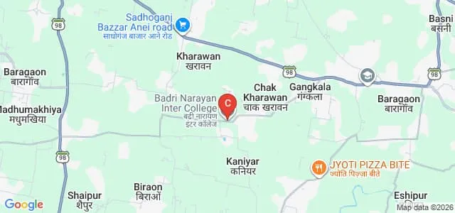 Badri Narayan Mahavidyalaya, Kushinagar Map