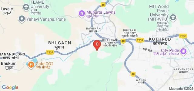 Indian Institute of Cost and Management Studies and Research, Pune Map