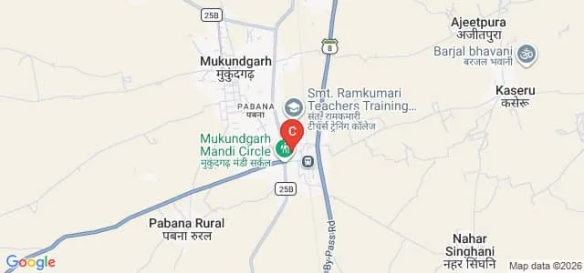 Prof S Karan Mahila Shikshak Prashikshan Mahavidyalaya, Jhunjhunu Map