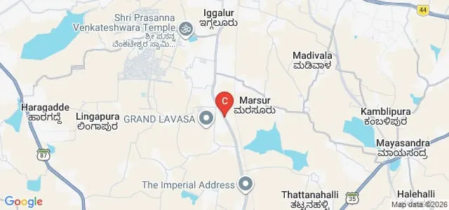 Alliance School of Liberal Arts and Humanities, Bengaluru Map