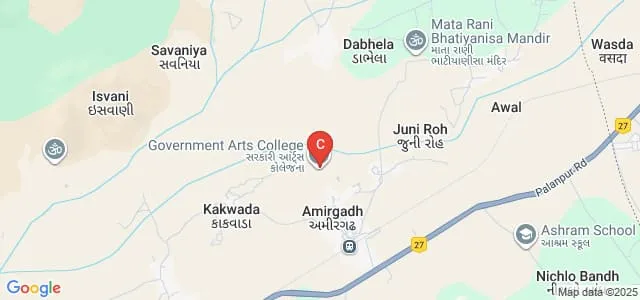 Government Arts College, Banaskantha Map