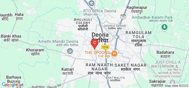 Deenanath Pandey Government Girls Post Graduate College, Deoria Map