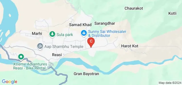 Shri Vaishno Devi College of Education, Reasi Map