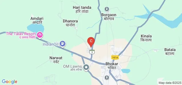 Digambarrao Bindu Arts Commerce and Science College, Nanded Map