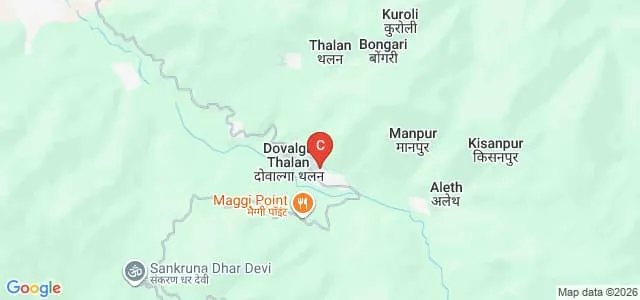 PITS B Ed College, Manpur, Uttarkashi Map