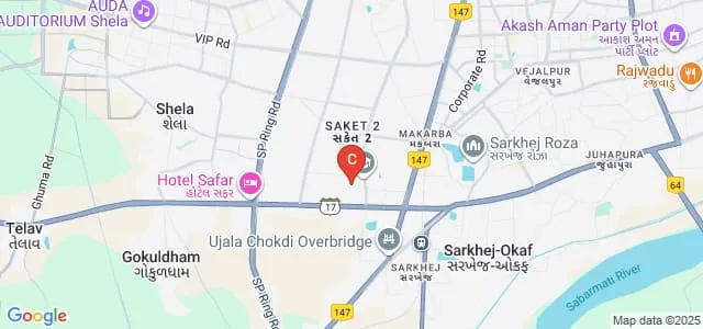 LJ Polytechnic, Ahmedabad Map
