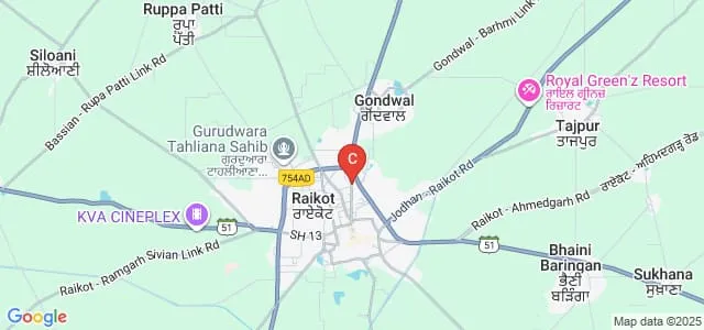 Sri Guru Hargobind College of Nursing, Ludhiana Map