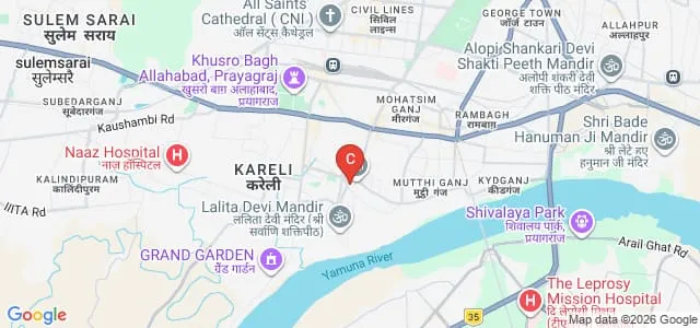 Sadanlal Sanwaldas Khanna Mahila Mahavidyalaya, Allahabad Map