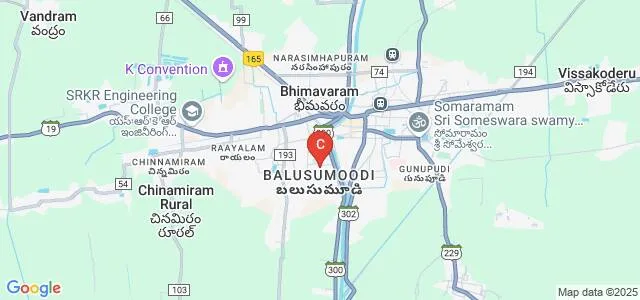 DNR College Autonomous, Bhimavaram Map