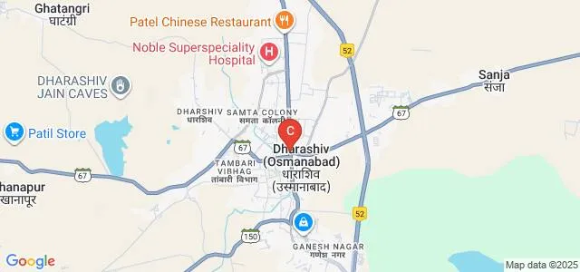 Terna Public Charitable Trust's College of Engineering, Osmanabad Map