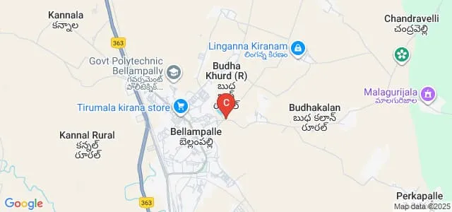 Government Degree College, Bellampally, Adilabad Map